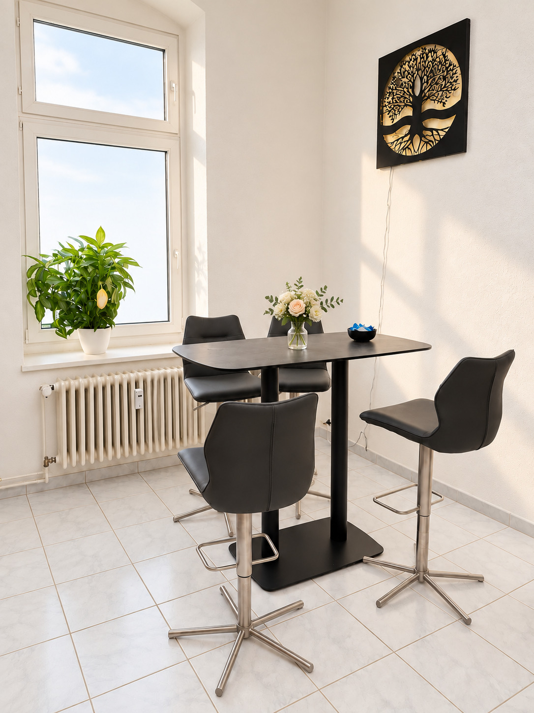 Blick in den Therapieraum der MindCalm Praxis